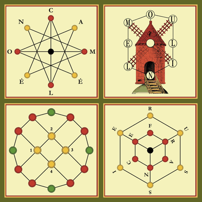 Plateaux des jeux de M. Fleury